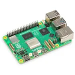 &Uuml;heplaadiarvuti Raspberry Pi 5 arendusplaat &mdash; 2400 MHz Arm Cortex-A76, kuni 16 GB LPDDR4x, MicroSD, USB 3.2, Wi‑Fi 5