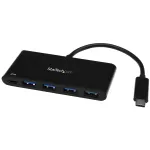 StarTech.com HB30C4AFPD 4-pordiline USB-C jaotur, USB-C 4x USB-A-ks, USB 3.0 SuperSpeed 5Gbps, Power Delivery 2.0