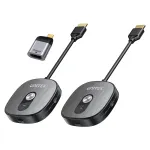Unitek Juhtmevaba HDMI Vastuv&otilde;tja 4K@30Hz koos Saatja ja USB-C - HDMI Adapteri Komplektiga
