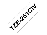Brother TZE231CIV sildilint must valgel TZe
