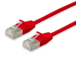 V&otilde;rgukaabel Equip Cat.6A F/FTP &otilde;huke harukaabel RJ-45 15m punane