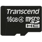 Transcend - M&auml;lu kaart - 16GB - Class 4 - microSDHC (TS16GUSDC4)