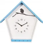 NeXtime kell 3109bl Cuckey, 30.5x33x11 cm, Seinale, Sinine/Valge