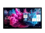 AVOCOR AVH-7520 H-seeria 75-tolline (190 cm) LED interaktiivne puuteekraan, 4K UHD 3840x2160, 400 cd/m&sup2;, liimitud klaas, 4x HDMI, DisplayPort, USB-C 100 W