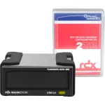 Overland-Tandberg 8865-RDX RDX QuikStor v&auml;line draivikomplekt 2 TB kassetiga, USB 3.2 Gen 1, 260 MB/s, must