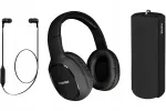 K&otilde;rvaklapid Toshiba Triple Pack HSP-3P19-II mustad