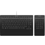 3Dconnexion Keyboard Pro klaviatuur numbriklaviatuuriga, USB, QWERTZ (&Scaron;veits)