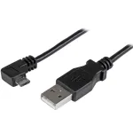 StarTech.com Micro-USB laadimis- ja s&uuml;nkroonimiskaabel M/M &ndash; t&auml;isnurkne Micro-USB &ndash; 30/24 AWG &ndash; 1 m (3 jalga)