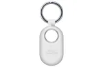Samsung EF-PT560CWEGWW silikoon&uuml;mbris Galaxy SmartTag2-le karabiinr&otilde;ngaga, valge