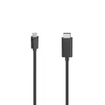 Hama 00200717 videokaabli adapter 1.5 m USB USB-C DisplayPort Must