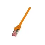 V&otilde;rgukaabel LogiLink 10m Cat.6 RJ-45 S/FTP oranž