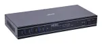 InLine 57885G KVM-l&uuml;liti, 2-suunaline, HDMI & DP, kahe monitoriga, 4K60Hz, USB-jaotur, must