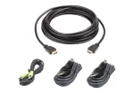 ATEN 2L-7D03UHX4 USB HDMI turvaline KVM kaablikomplekt, 3 m