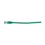 patch-kaabel RJ45 - CAT6A 500Mhz - 0,15m - roheline - S-STP(S/FTP) - AWG26 - LSZH - Synergy 21