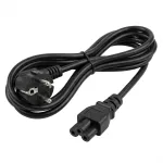 EFB-Elektronik toitejuhe maandatud pistikuga 90&deg; - C5 180&deg;, must, 3 m, 3 x 0,75 mm&sup2; Tootja: EFB Elektronik (EK552.3V2)