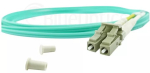 BlueOptics 050502T512000002M LC-LC mitmemoodiline OM3 Duplex valguskaabli &uuml;henduskaabel, LC-UPC, 2 m, beež