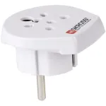 SKROSS riigireisiadapter India-Iisrael-Taani Euroopasse - toitepistiku adapter - t&uuml;&uuml;p K, t&uuml;&uuml;p D, t&uuml;&uuml;p H (W)