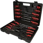 KS Tools ERGOTORQUEplus kruvikeeraja- ja otsakukomplekt, 39 tk
