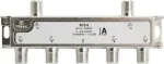 Triax SCS 6 - Kaablijagaja - 75 Ohm - 5 - 2400 MHz - H&otilde;bedane - Valge - Ema/Ema - 16,5 dB (349826)