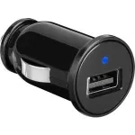 Goobay 44176 laadija mobiilseadmetele digikaamera - digifotoaparaat - e-luger - GPS - MP3 - mobiiltelefon - nutitelefon - tahvelarvuti - telefon must sigaretis&uuml;&uuml;taja adapter