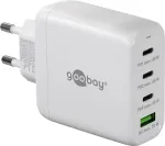 Goobay 64822 laadija mobiilseadmetele k&otilde;rvaklapid - s&uuml;learvuti - nutitelefon - tahvelarvuti valge vahelduvvool kiirlaadimine siseruumides (64822)