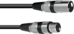 XLR-kaabel Omnitronic 3022045N &mdash; 1 x XLR-isane kuni 1 x XLR-emane, 1,5 m