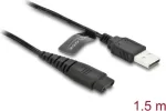 Delock 90987 USB laadimiskaabel 5 V elektrilistele habemeajamismasinatele, &uuml;hilduv Hatteker RFC-588 / RFC-598-ga