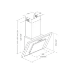 Akpo WK-4 Black Eco 50 Wall-mounted valge