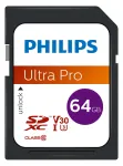 V&auml;lkm&auml;lu Philips 64 GB SDXC UHS-I Class 10 FM64SD65B