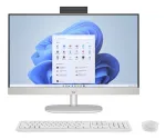 HP All-in-One 24-cr0061nf, AMD Ryzen 7 7730U, 16GB RAM, 1TB SSD, 23,8 inch Full HD IPS, Windows 11 Home, Valge (taastatud toode)