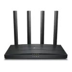 TP-Link Archer AX1500 Wi-Fi 6 ruuter, Wi-Fi 6 (802.11ax), kahesageduslik (2,4 GHz / 5 GHz), Ethernet LAN, must, lauaruuter