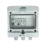 EMITER L&uuml;litusseade Hermeetiline AC IP65 koos Liigpingekaitsega AC Noark T&uuml;&uuml;p 2, 16A 1-faasiline, RCD T&uuml;&uuml;p A 40A/300mA
