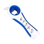 First Aid Only 5-in-1 Multi-Opener pudelitele ja purkidele, valge/sinine, v&auml;hendab pingutust
