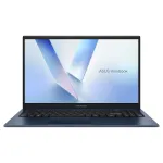 ASUS Vivobook 15 X1504VA-ISSBQ5707W s&uuml;learvuti, 15.6-tolline Full HD IPS, Intel Core 3 100U, 8GB DDR5, 256GB SSD, Windows 11 Home, prantsuse AZERTY klaviatuur