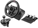 Tracer SimRacer Manual Gearbox 6in1 rool koos pedaalide ja k&auml;igukangiga, PC/PS4/PS3/Xbox One/Xbox 360/Switch