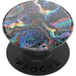 Popsockets Glitter Rainbow Void PopGrip Standard telefoni k&auml;epide ja alus