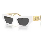 VERSACE VE4432U40187 Naiste Kassip&auml;ikeseprillid &ndash; Must atsetaatraam, Hallid pol&uuml;karbonaat l&auml;&auml;tsed, UV400 kaitse
