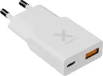 Xtorm Go2 Series SlimLine Wall Charger 25W 1x USB-C USB-A White