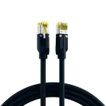 EFB Elektronik ECOLAN DRAKA UC900 Hirose TM31 &uuml;henduskaabel RJ-45 pistik - RJ-45 pistik Cat.6A S/FTP LSZH, must, 15 m