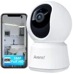 Arenti P2T Indoor Wi-Fi Camera 3MP/2K with Pan/Tilt and Privacy Mode