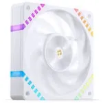 120 mm ARGB PWM korpuseventilaator Jonsbo HF2-120 valge &mdash; 120 mm, PWM, ARGB