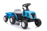 LEAN CARS elektriline traktor koos haagisega A009 sinine - 12V s&otilde;iduk, 2x35W, kaugjuhtimispult