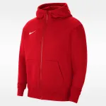 Nike Park 20 fliisist t&auml;ispika t&otilde;mblukuga dressipluus University Red