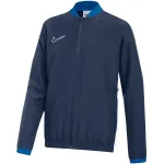 Nike Dri-FIT Academy 25 laste t&auml;ispika t&otilde;mblukuga dressipluus, merev&auml;esinine (L)