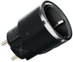 Nutipistik Shelly Wave Plug S Z-Wave 800 Must &mdash; Z-Wave 800 nutipistikupesa, 230 V/12 A, 2500 W, v&otilde;imsuse m&otilde;&otilde;tmine