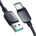 JOYROOM S-AC027A141B 1,2 m USB-A&ndash;Lightning punutud kaabel, must