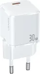 USAMS T45 Mini 30W USB-C PD3.0 seinadapter valge CC148TC02 (US-CC148)