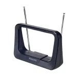 Phil Indoor DVB-T/T2 TV antenn 1,8 m koaksiaalkaabliga, 75 oomi, 3G/4G filter, must