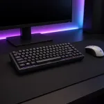 Dark Project Terra Nostra G3MS Moonstone Switch TKL mehaaniline m&auml;nguklaviatuur, US ANSI, must