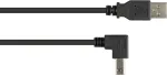 GoodConnections USB 2.0 kaabel A-B allapoole suunatud nurga all 2m must